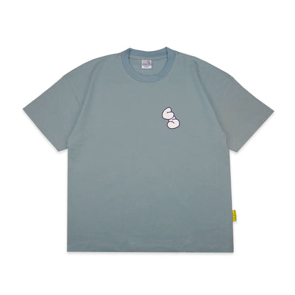 Heavyweight Tag Print Tee | Aloe Green