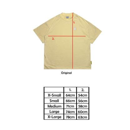 Lightweight Acid House T-Shirt | Pastel Yellow