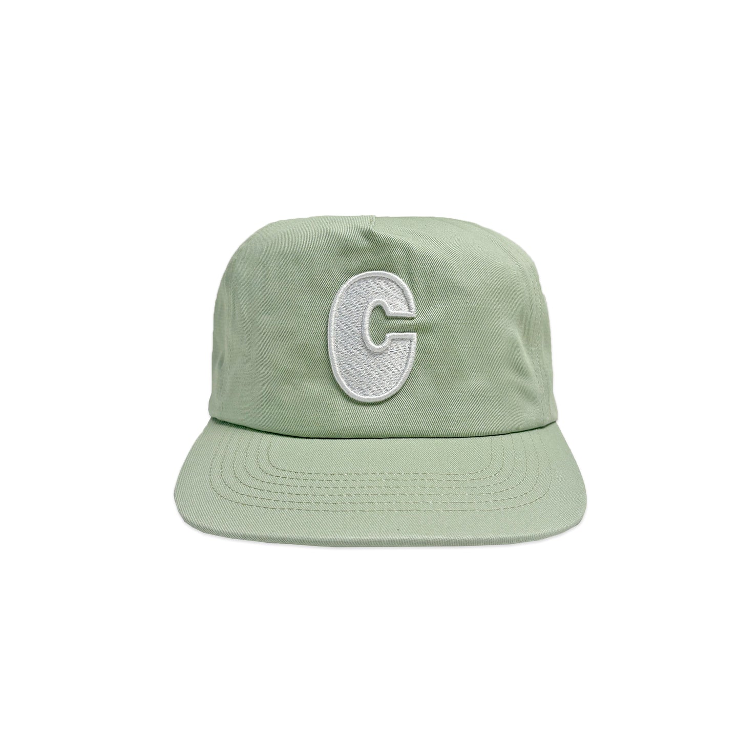 Aloe Cotton 6 Panel Initial Cap