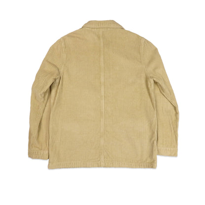 Custard Reclaimed Beige Corduroy Jacket | Size Small
