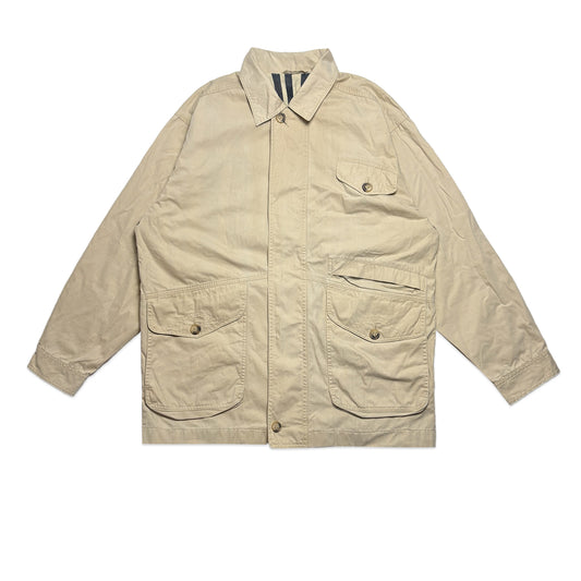 Custard Reclaimed Zip-up Jacket | Size Large
