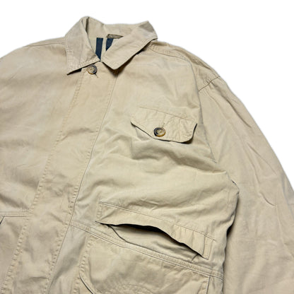 Custard Reclaimed Zip-up Jacket | Size Large