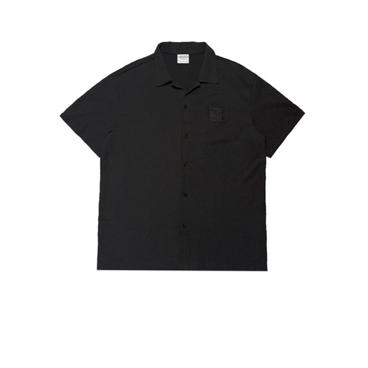 Custard Reclaimed Black Shirt | Size Medium