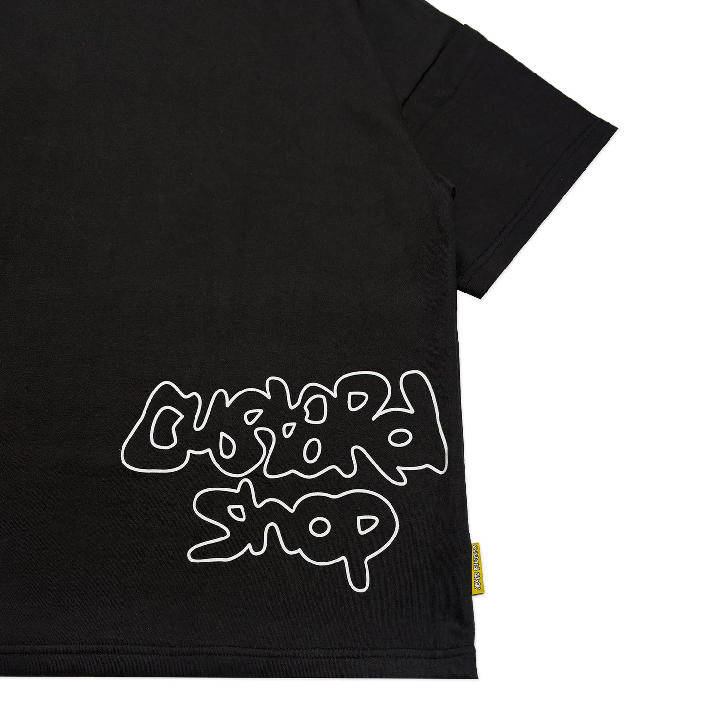 Heavyweight Liquid Print T-Shirt | Black