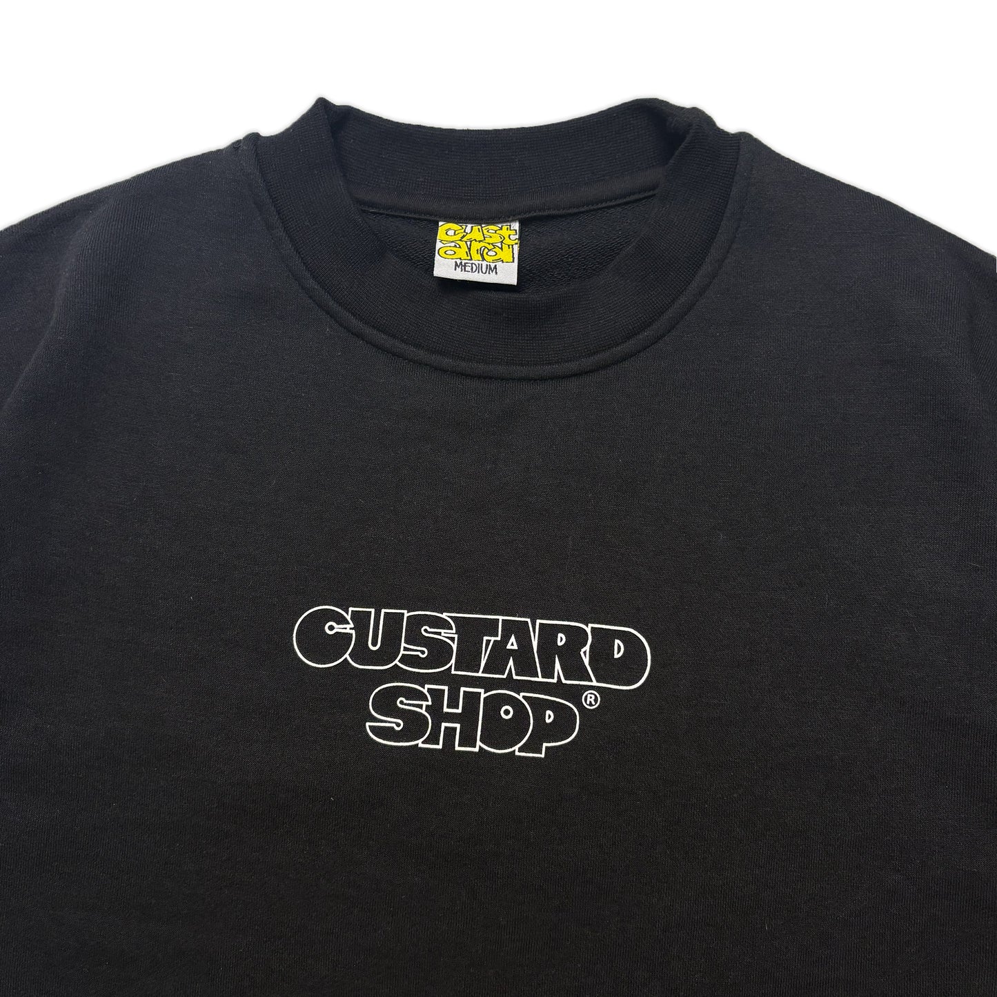 Heavyweight Block Print T-Shirt | Black