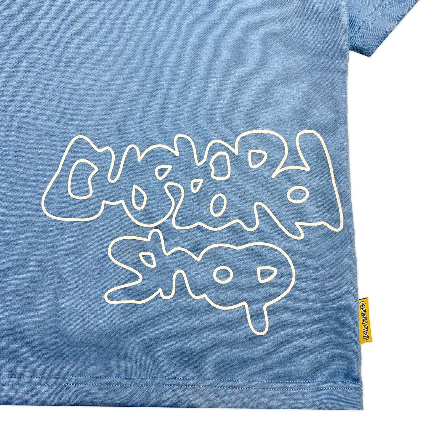 Heavyweight Liquid Print T-Shirt | Blue