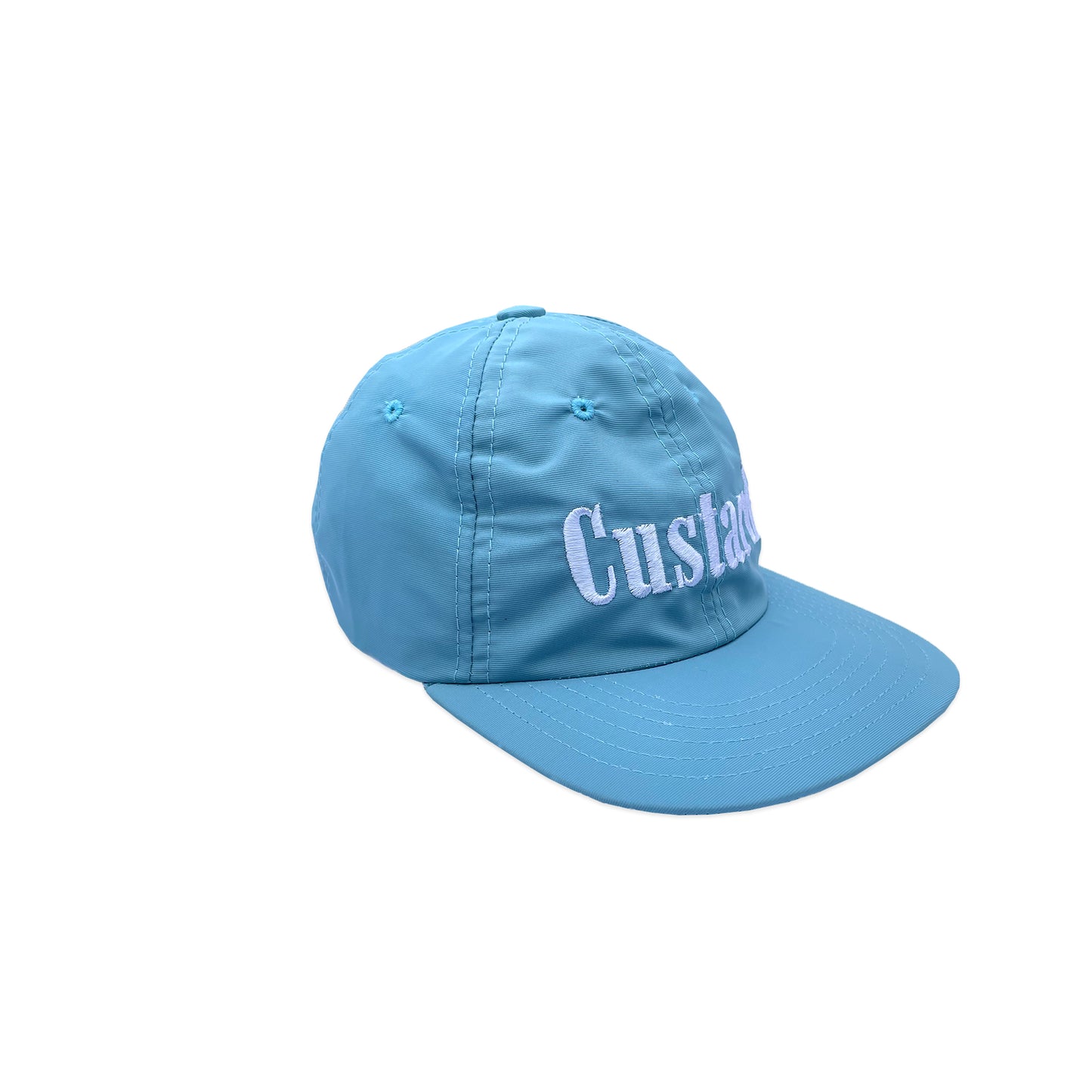 Nylon Blue Font 6 Panel Cap
