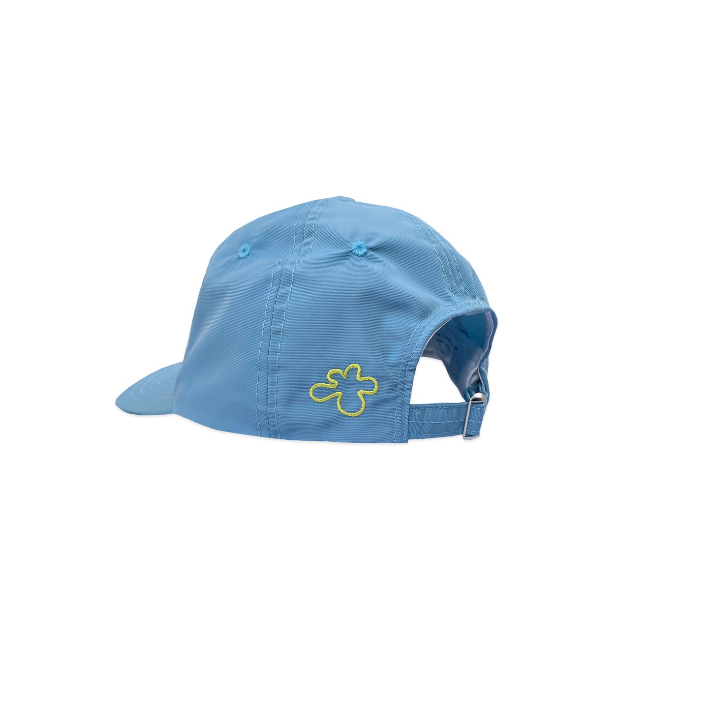 Nylon Blue Font 6 Panel Cap