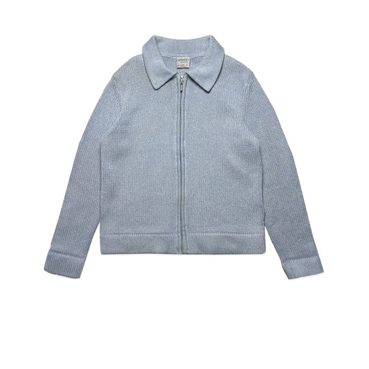 Custard Reclaimed Zip-up Cardigan | Size Medium