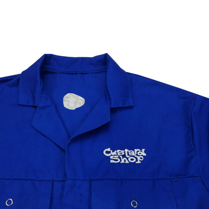 Custard Reclaimed Blue Workers Chore Jacket | Size Medium