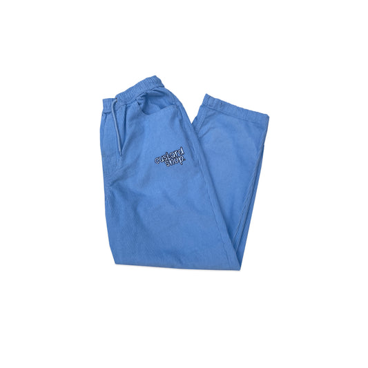 Custard Reclaimed Blue Cord Trouser | Size 34"/32"