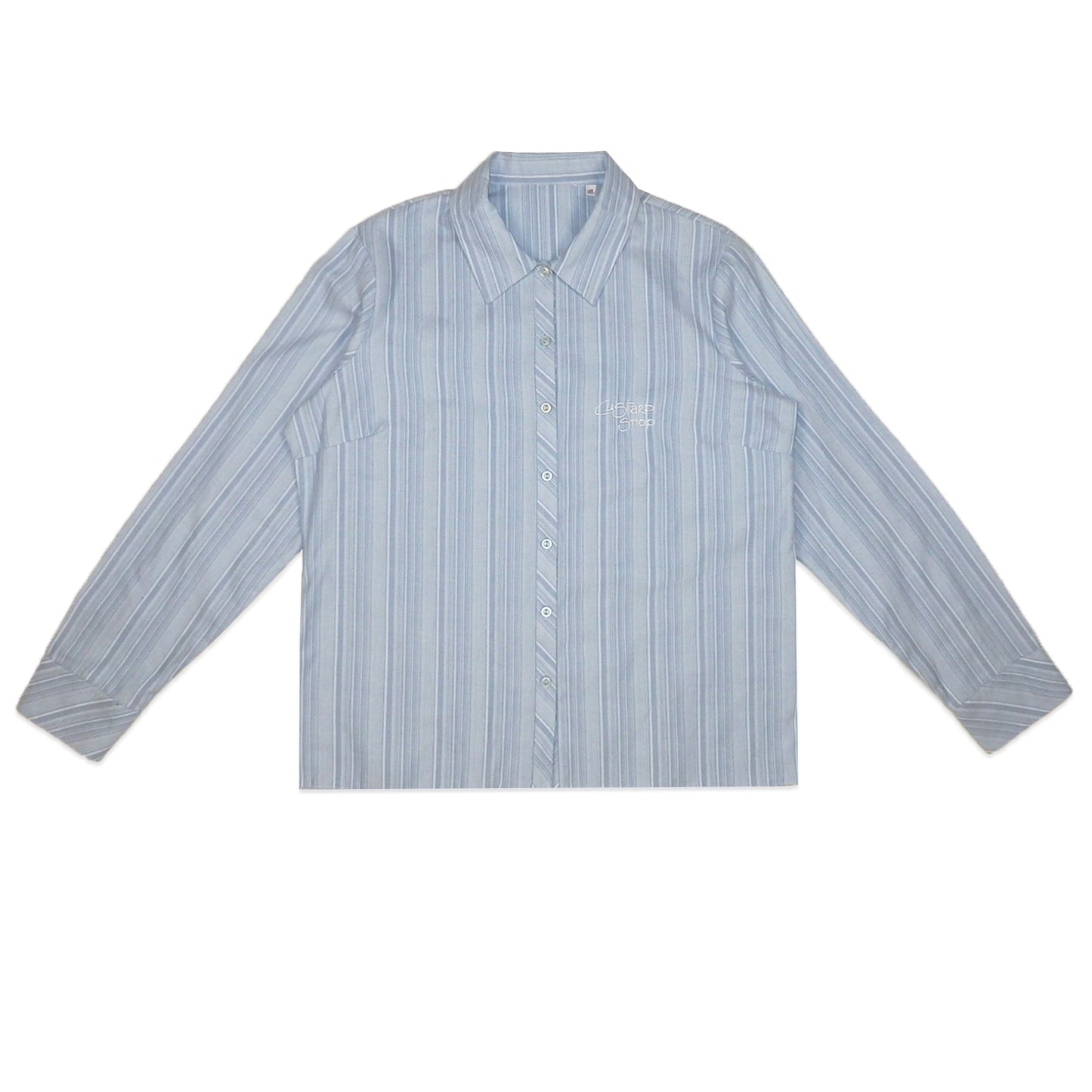 Custard Reclaimed Striped Shirt | Size Small