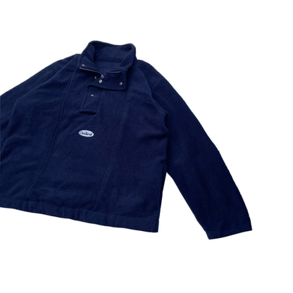 Custard Reclaimed Zip-up Fleece | Size Large