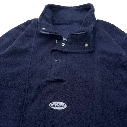 Custard Reclaimed Zip-up Fleece | Size Large