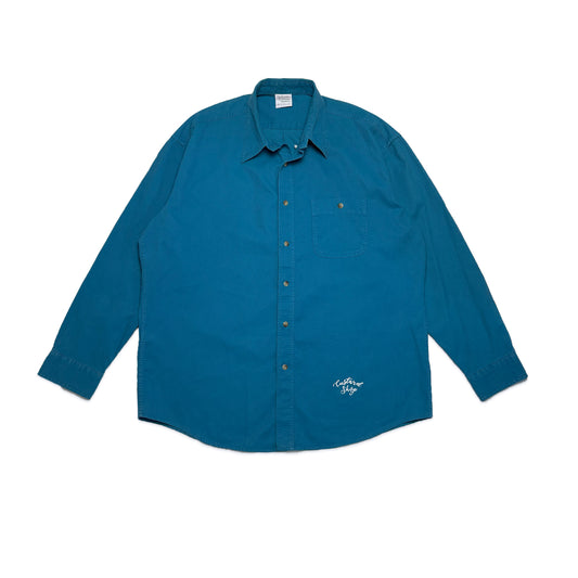 Custard Reclaimed Light Blue Shirt | Size Large