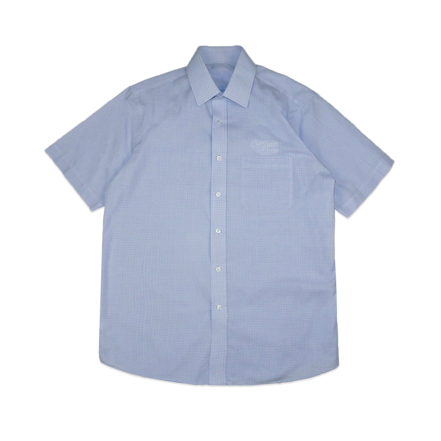 Custard Reclaimed Blue Shirt | Size Medium