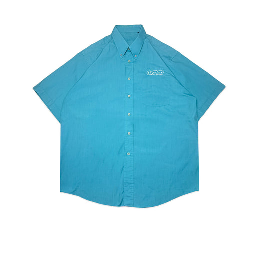 Custard Reclaimed Button Shirt | Size Large