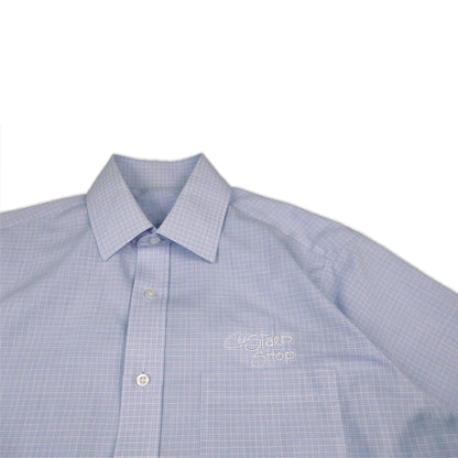 Custard Reclaimed Blue Shirt | Size Medium