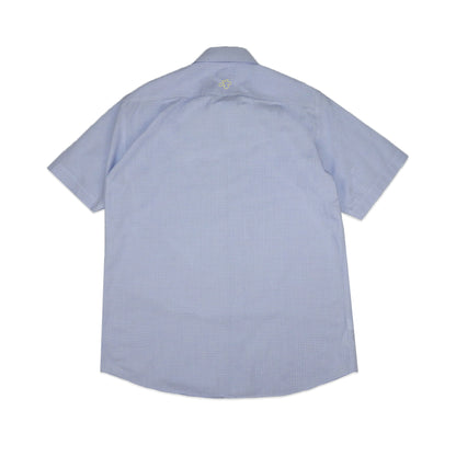 Custard Reclaimed Blue Shirt | Size Medium