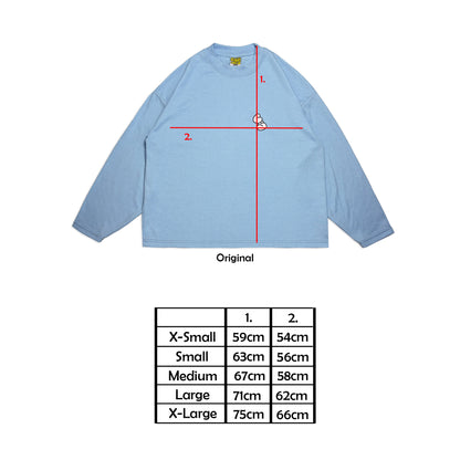 Waffle Boxy Embroidered T-Shirt | Blue