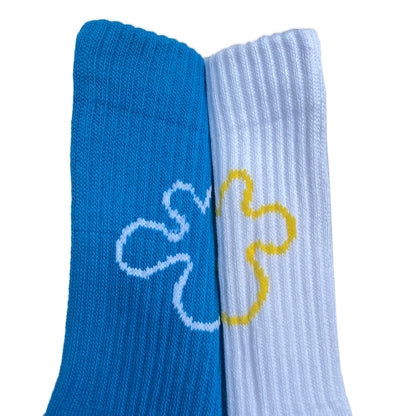 Splodge Socks | Blue