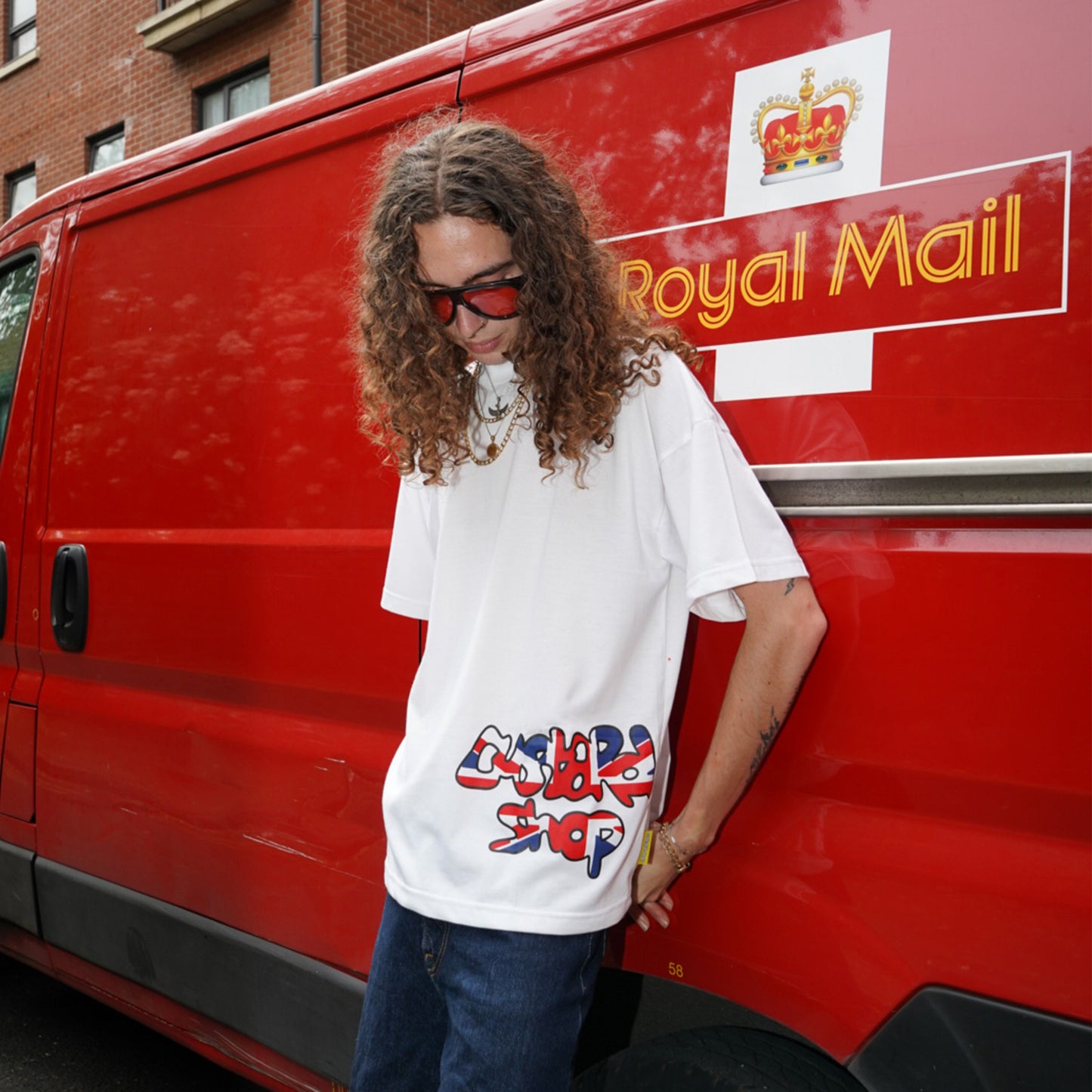 Lightweight Liquid Print T-Shirt | British