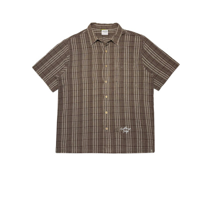 Custard Reclaimed Pattern Shirt | Size Large