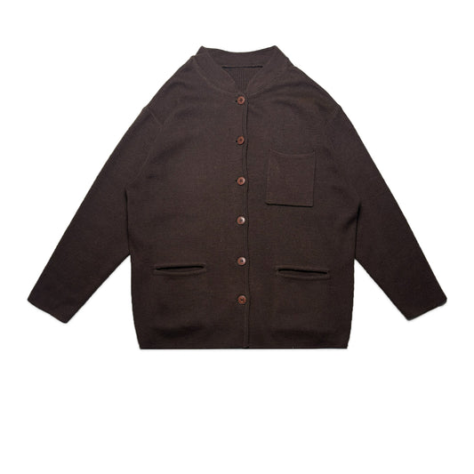 Custard Reclaimed Button Cardigan | Size Large