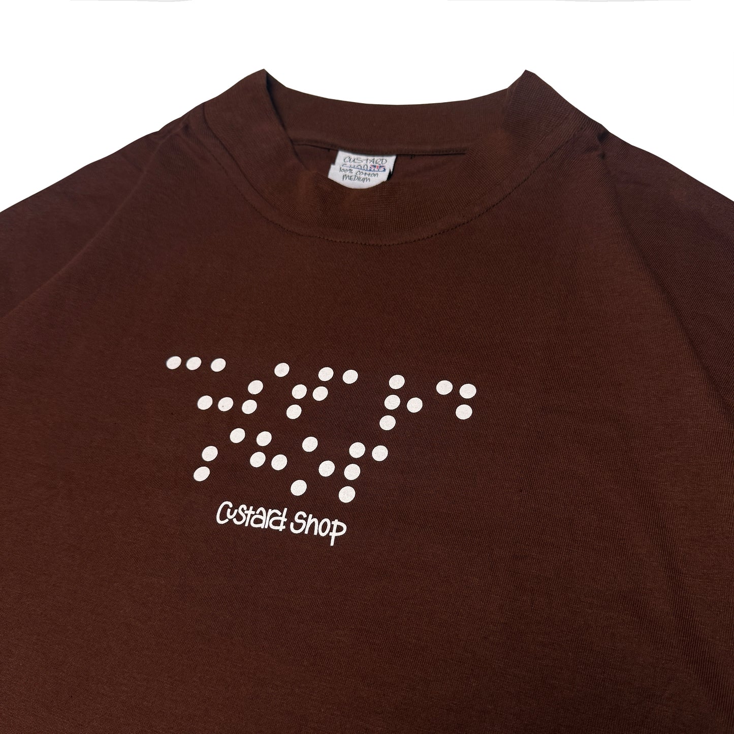 Lightweight Braille T-Shirt | Brown
