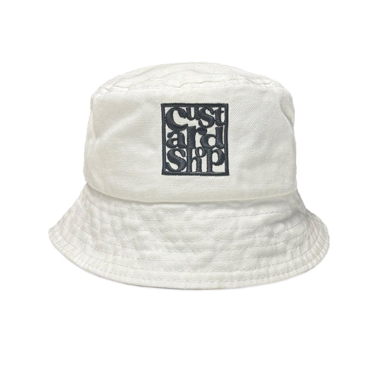 Canvas Spellout Bucket Hat | One Size