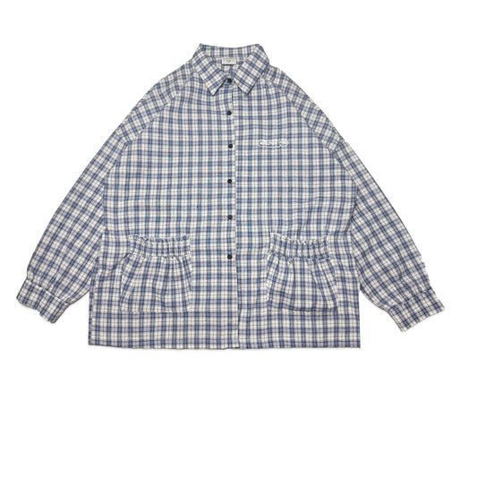 Custard Reclaimed Button Overshirt | Size Medium