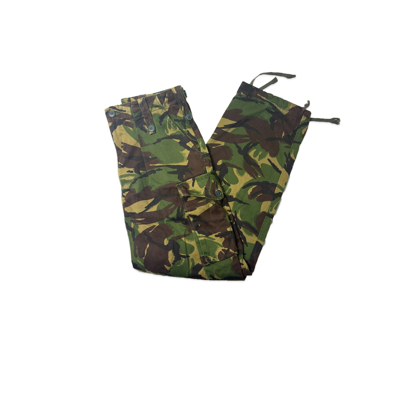 Custard Reclaimed Camo Cargo Trouser | Size "32