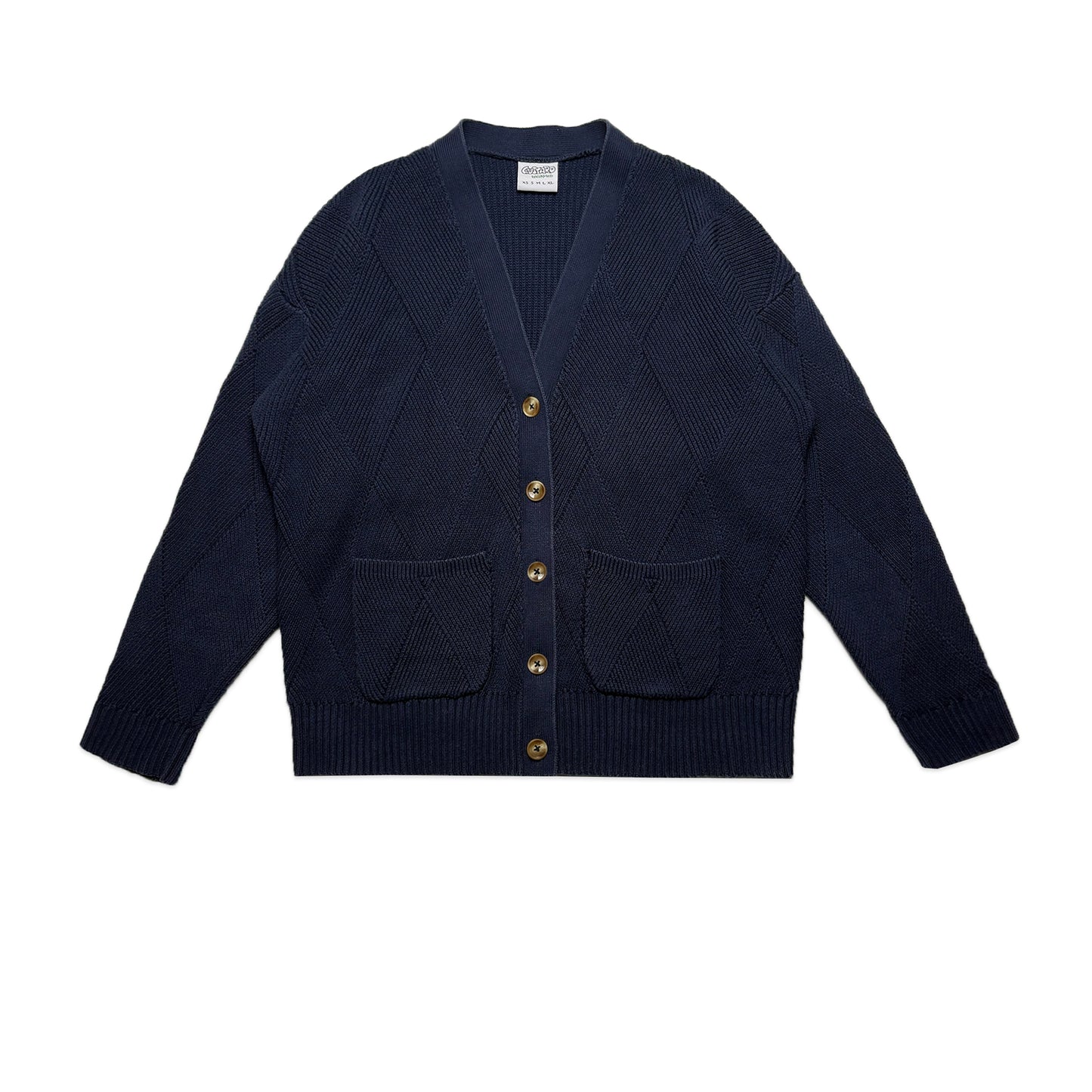 Custard Reclaimed Button-up Cardigan | Size Medium