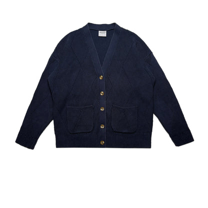 Custard Reclaimed Button-up Cardigan | Size Medium