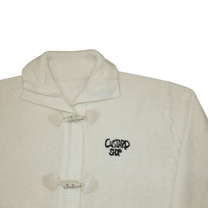 Custard Reclaimed Cream Cardigan | Size M/L