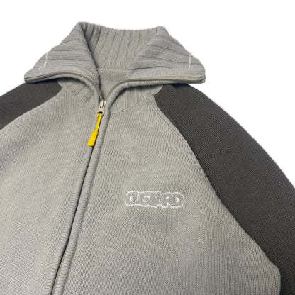 Custard Reclaimed Zip-up Cardigan | Size Small