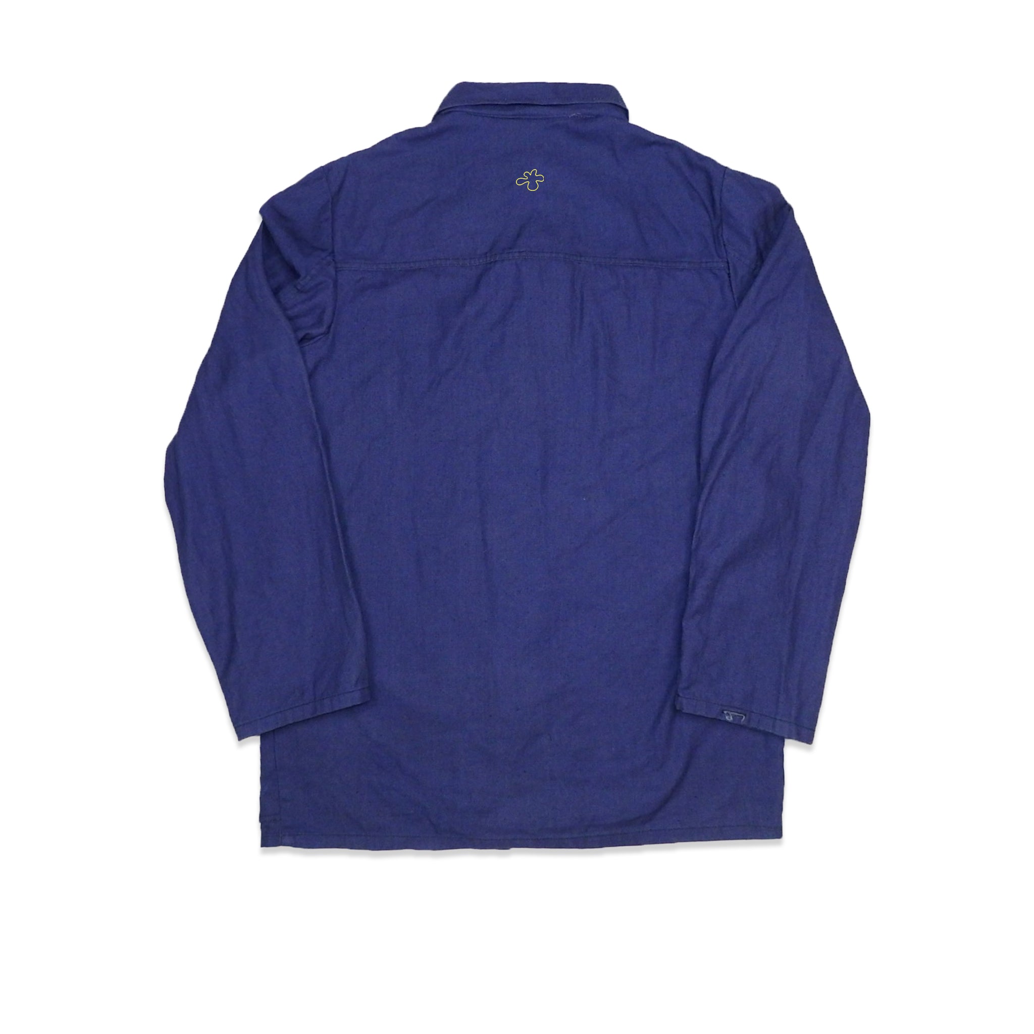 Custard Reclaimed Navy Chore Jacket | Size Large