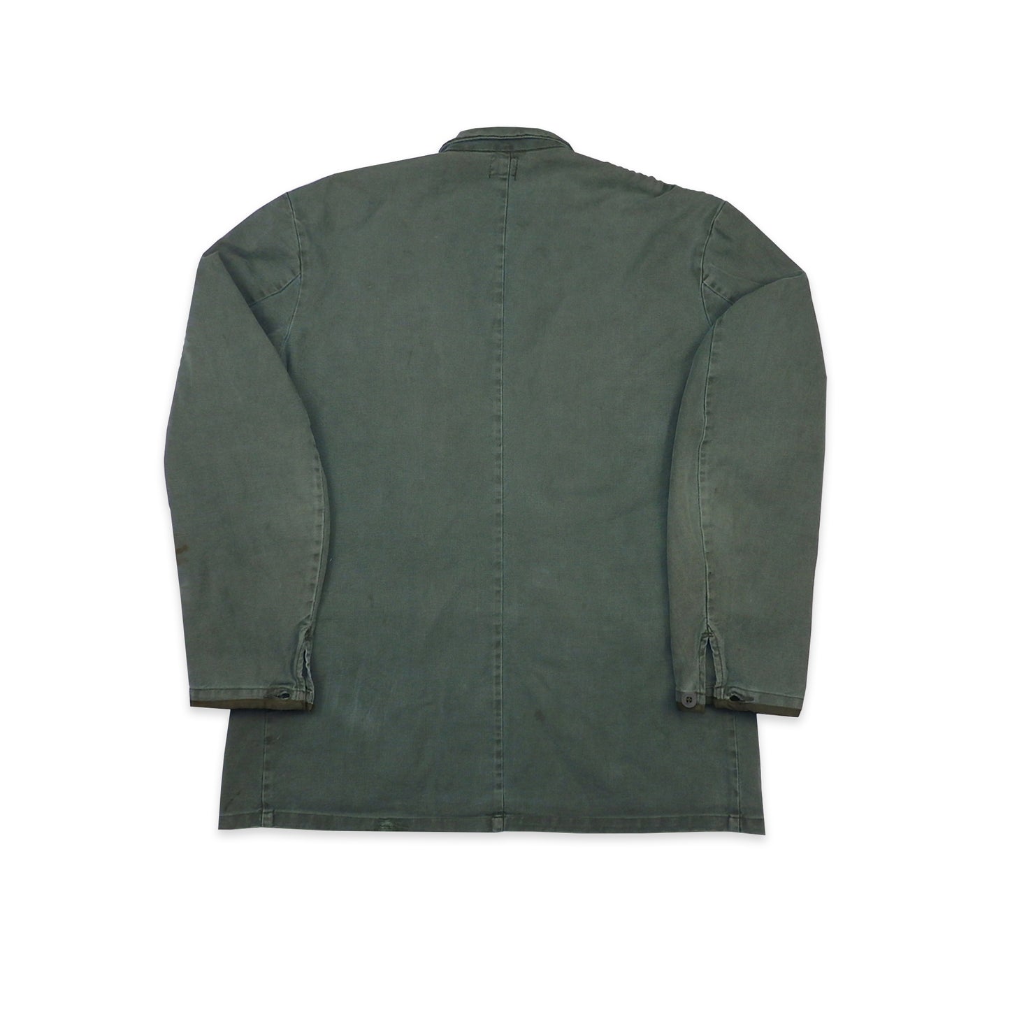 Custard Reclaimed Dark Green Chore Jacket | Size Large