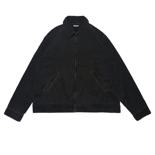 Custard Reclaimed Corduroy Zip-up Jacket | Size Large