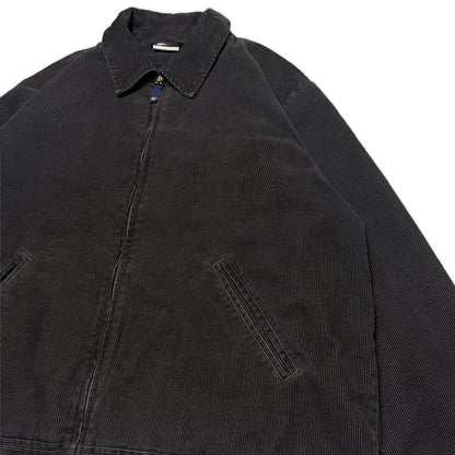 Custard Reclaimed Corduroy Zip-up Jacket | Size Large