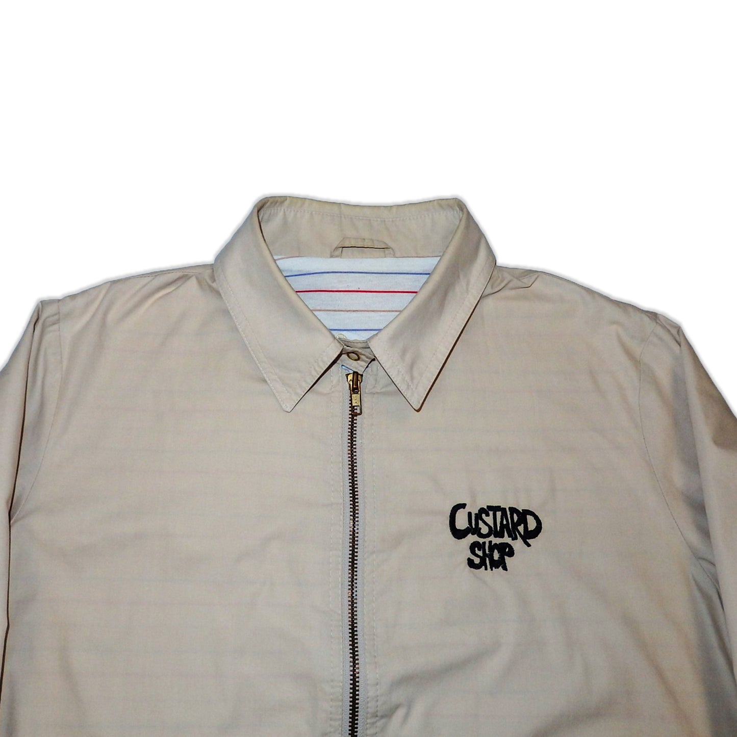 Custard Reclaimed Cream Bomber | Size S/M