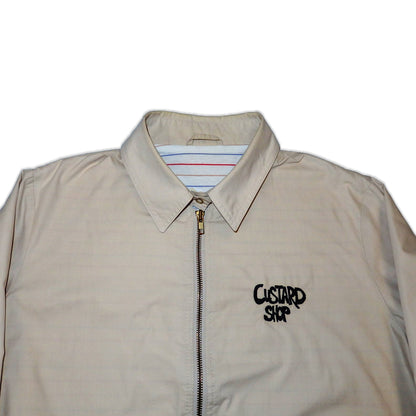 Custard Reclaimed Cream Bomber | Size S/M