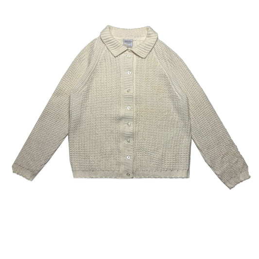 Custard Reclaimed Button Cardigan | Size Small