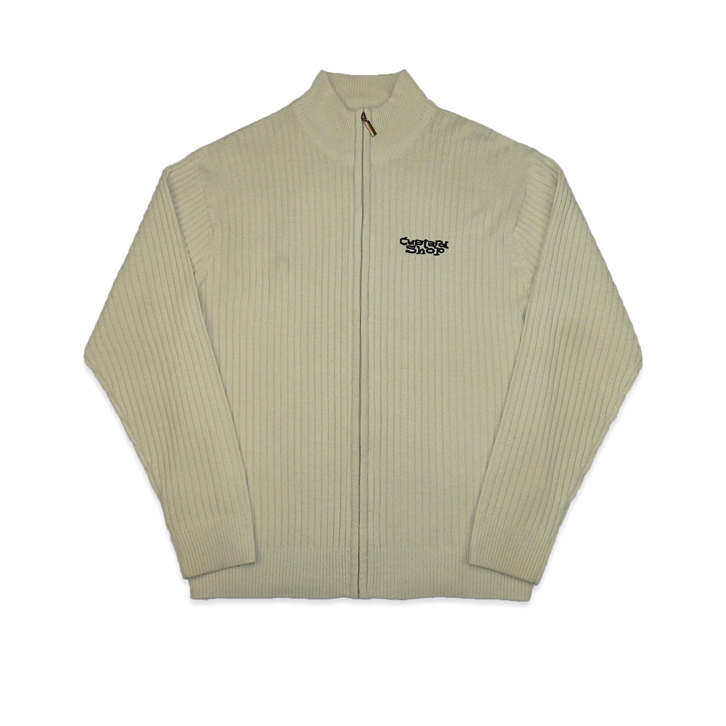 Custard Reclaimed Cream Cardigan | Size X-Large