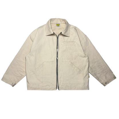 Swanfield Boxy Chore Jacket | Ecru (Live 15th May '26)
