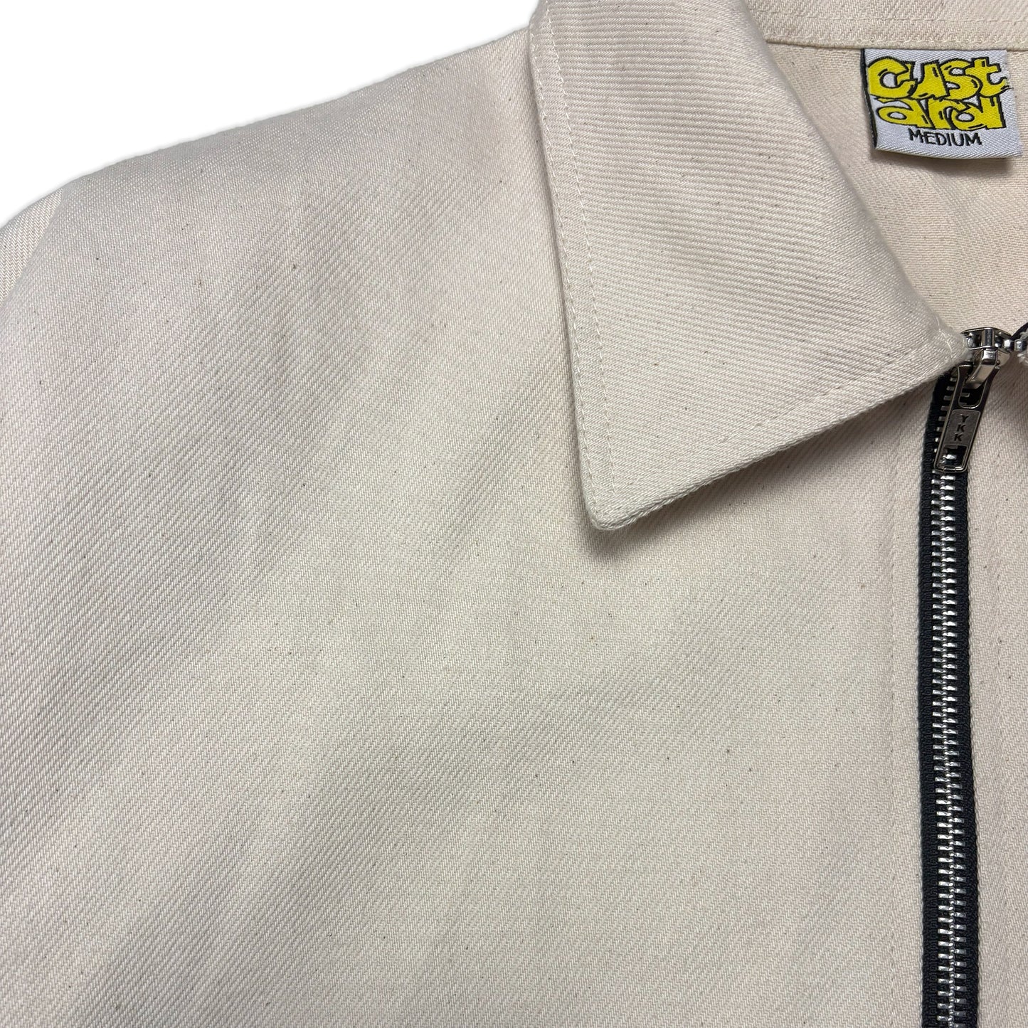 Swanfield Boxy Chore Jacket | Ecru (Live 15th May '26)