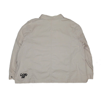 Custard Reclaimed Cream Jacket | Size Large