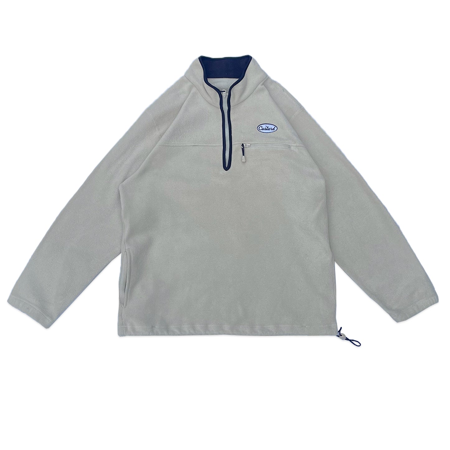 Custard Reclaimed 1/4 Zip Jumper | Size XL