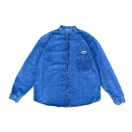 Custard Reclaimed Denim Shirt | Size Large