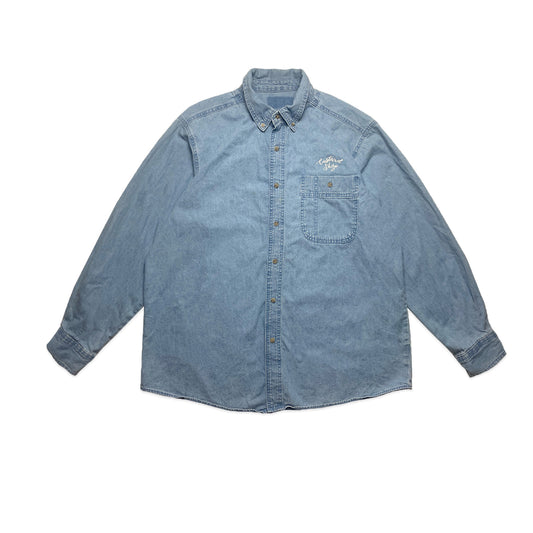 Custard Reclaimed Denim Shirt | Size XL